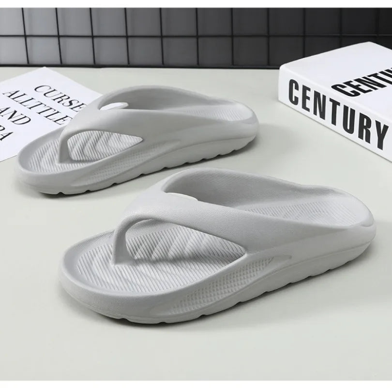 2025 Men’s Summer Flip Flops – Durable, Non-Slip, Lightweight Slippers for Travel & Daily Wear