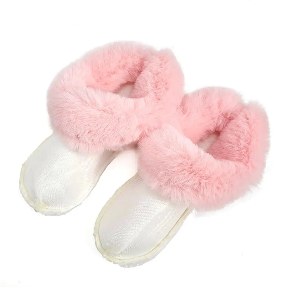 1 Pair Winter Warm Insoles For Women Men Thickened Plush Fur Lining Inserts clogs Lining Shoes Pads Removable Clogs Shoe Covers