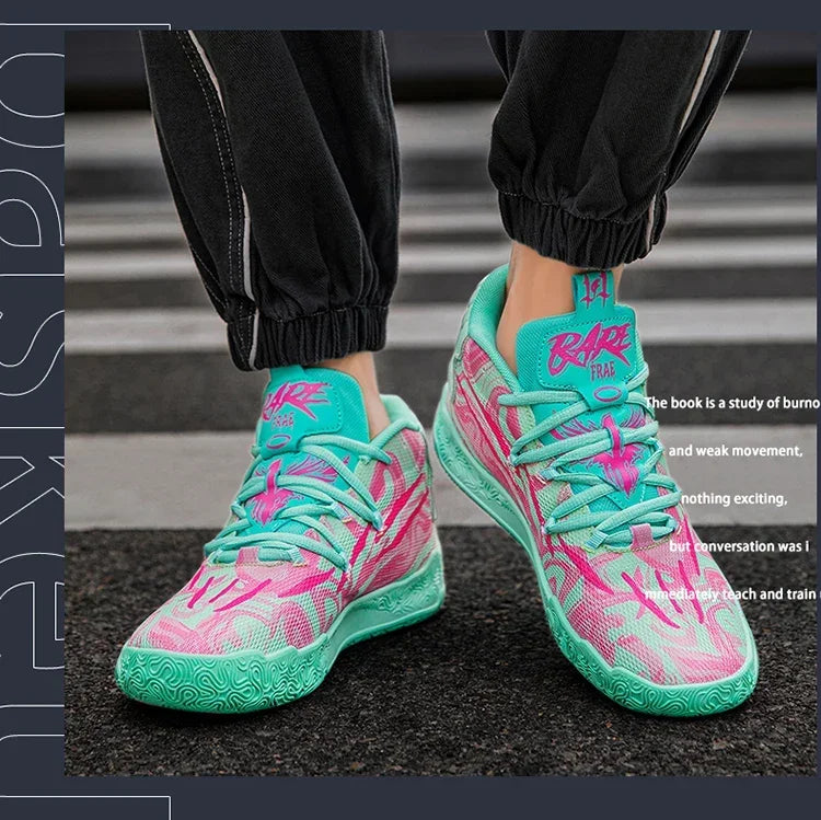 2025 New Men's Sneakers Breathable Comfortable Mens Basketball Shoes Wear-resistant Non-slip Couple's Sports Shoes Tenis