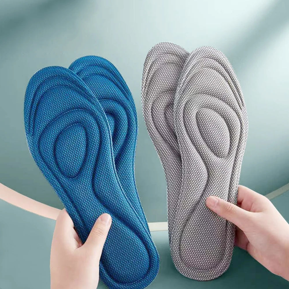 Memory Foam Insoles for Shoes Men Women Nano Antibacterial Massage Sport Insole Feet Orthopedic Cushion Running Shoe Sole