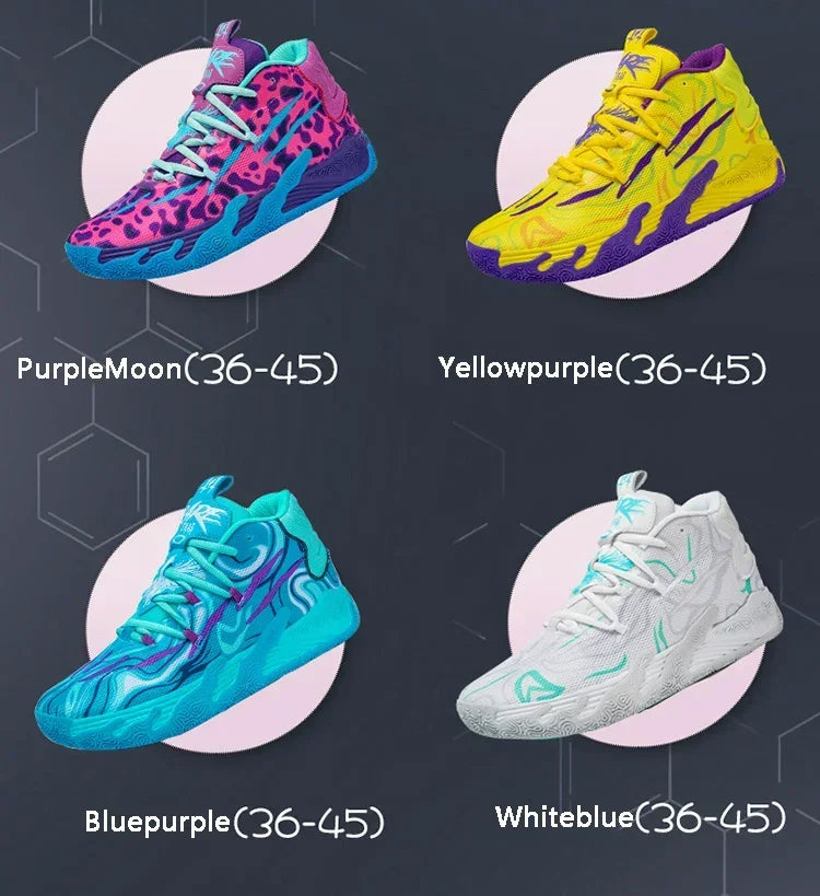2025 New Men's Sneakers Breathable Comfortable Mens Basketball Shoes Wear-resistant Non-slip Couple's Sports Shoes Tenis