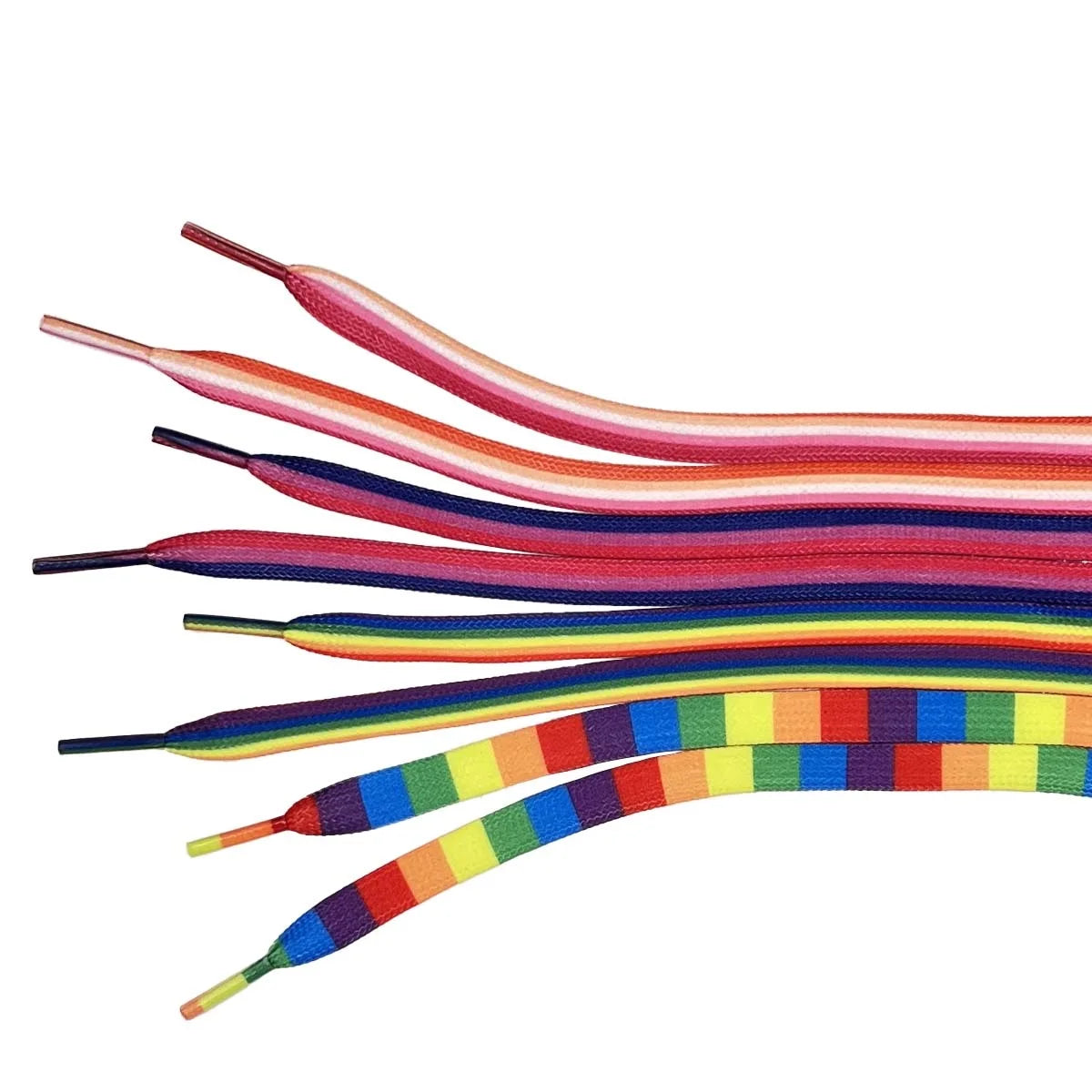 Rainbow Shoelaces – Colorful Long Laces for Sneakers