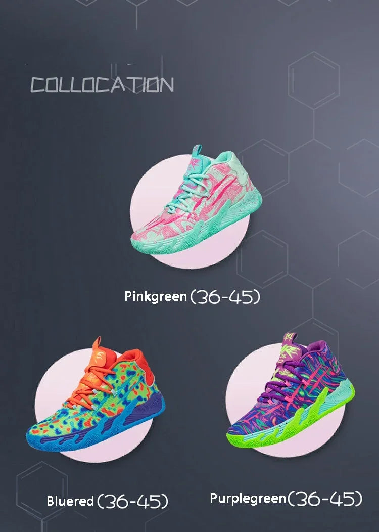 2025 New Men's Sneakers Breathable Comfortable Mens Basketball Shoes Wear-resistant Non-slip Couple's Sports Shoes Tenis