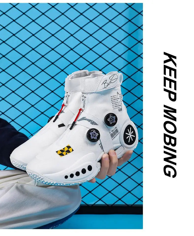 2025 Outdoor Basketball Shoes – Shock-Absorbing, Anti-Slip Sneakers for Adults