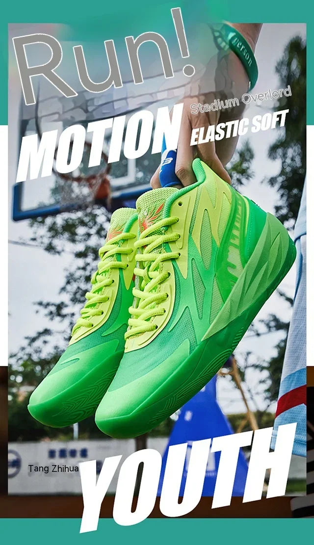 Lamelo Ball 2 Generation Basketball Shoes Actual Combat Non-slip New Sports Shoes for Men and Women