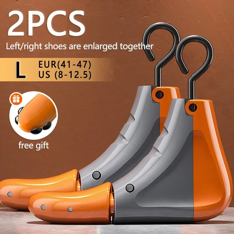 Repacego 2Pcs Shoe Stretcher Shoe Trees Universal Unisex Women Men Adjustable Length Width high top Expander Extender Keeper