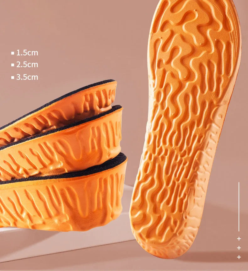Height Increase Insole For Men Women1.5/2.5/3.5cm EVA Invisible Height Lift Breathable Comfortable Shock Absorption Pads