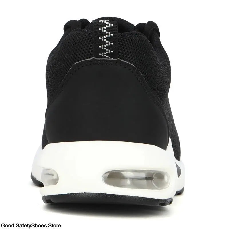 Steel Toe Safety Shoes Men Women Security Protection Work Shoes Lightweight Safety Boots Air Cushion Indestructible Shoes