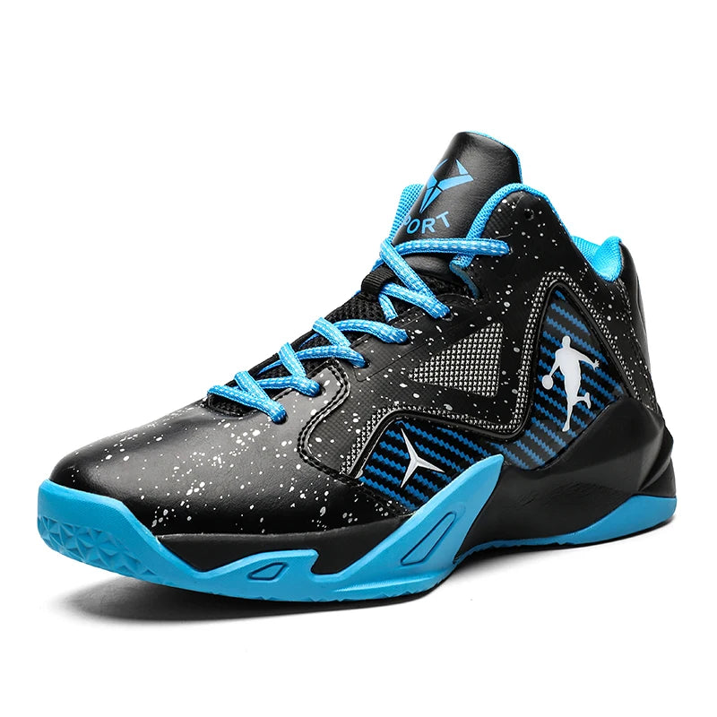 Men’s High-Top Basketball Sneakers – Fashion Street Sport Shoes