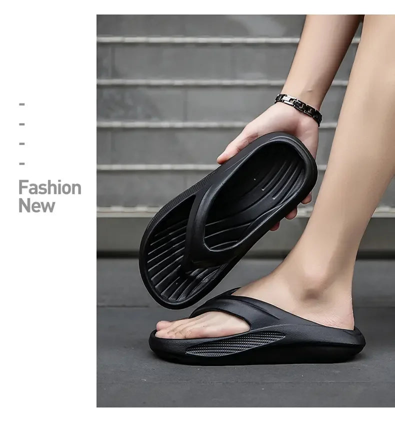 2025 Men’s Orthopedic Sandals – Soft Arch Support Flip-Flops for Couples, Summer Beach & Bathroom Use