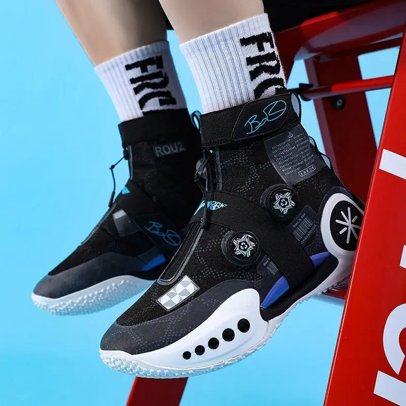 2025 Outdoor Basketball Shoes – Shock-Absorbing, Anti-Slip Sneakers for Adults