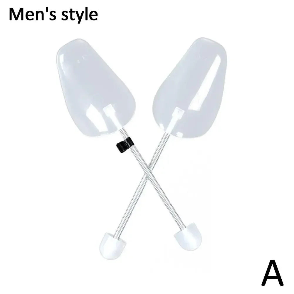 Plastic Spring Shoe Trees For Men And Women Fixed Fits Support Stretcher Shaper Spring Shoe Trees 1 Pair Shoes Tree Stretch U0F5