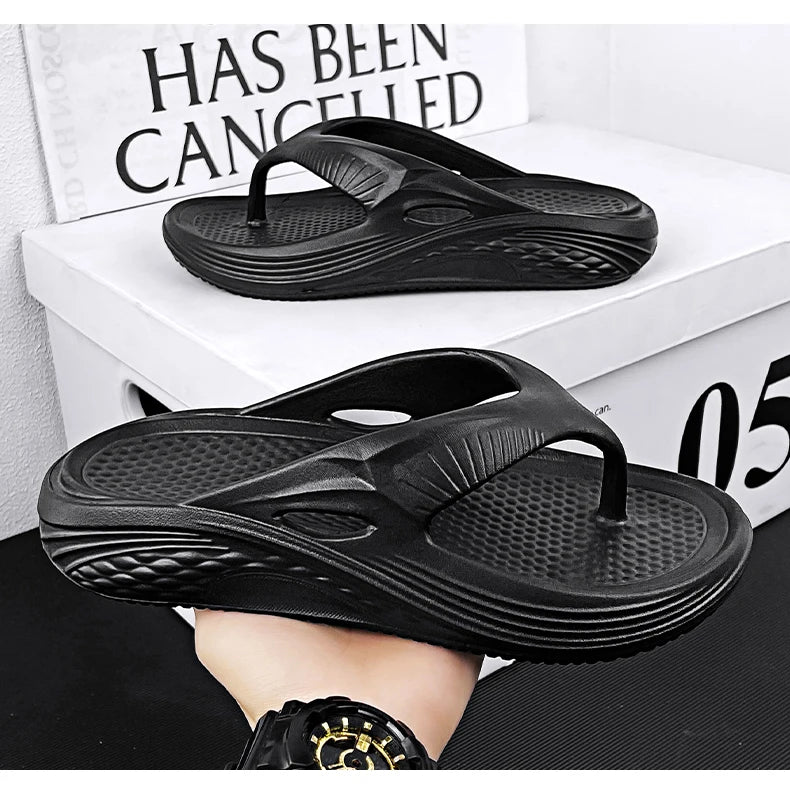 2025 New Beach Shoes for Men Women Summer Soft House Sandals Arch Support Recovery Flip Flops Comfort Orthopedic Slides