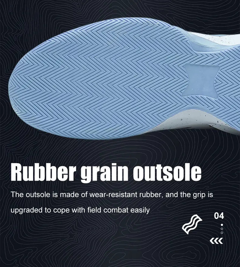 Men’s Basketball Shoes – Non-Slip, Breathable Outdoor Sneakers with Graffiti Design