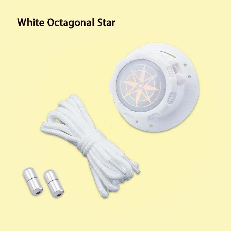 Upgrade Easy Installation Automatic Shoe Laces Without Ties Swivel Metal Capsule Buckle Shoelaces Thick Rope Sneakers Shoelace