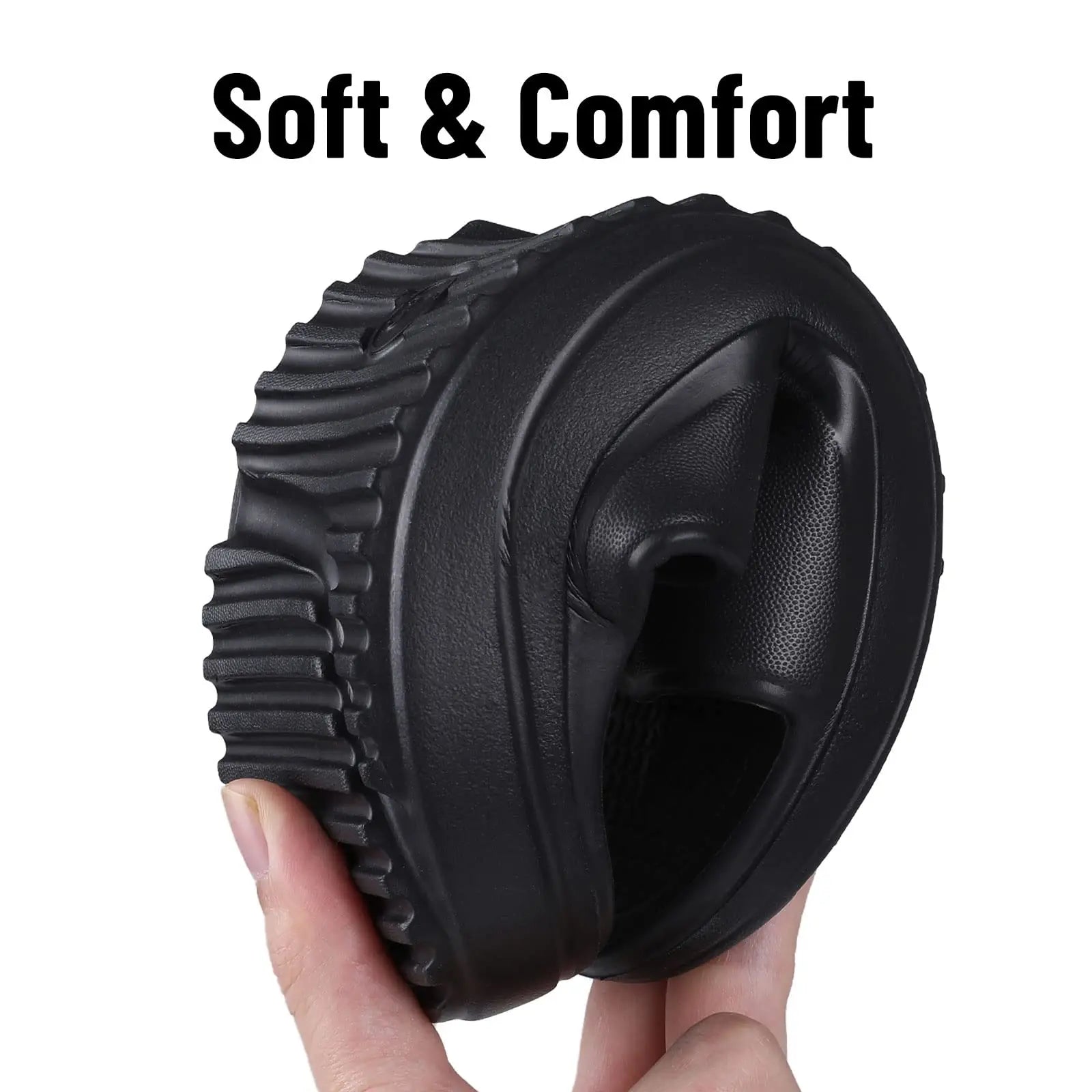 Comwarm Women Slim Flip Flops Classic Fashion Shower Slippers EVA Sole Comfy House Sandals Outdoor Beach Slippers Women Sandals