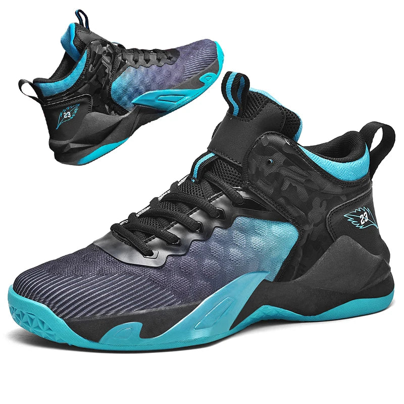Men’s Basketball Shoes – Breathable Non-Slip Fashion Sports Sneakers