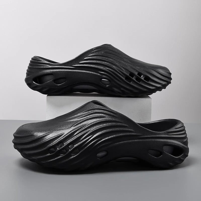 Men’s Summer EVA Slippers – Breathable, Non-Slip, Waterproof Indoor & Outdoor Beach Shoes