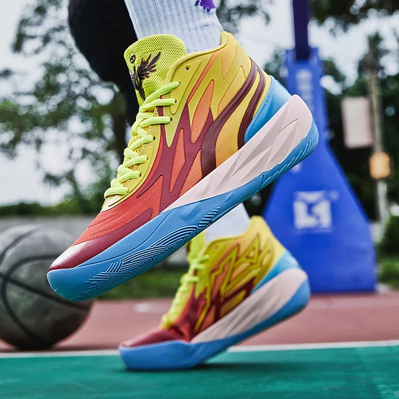 Lamelo Ball 2 Generation Basketball Shoes Actual Combat Non-slip New Sports Shoes for Men and Women