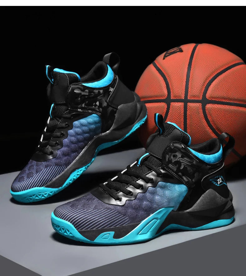 Men’s Basketball Shoes – Breathable Non-Slip Fashion Sports Sneakers