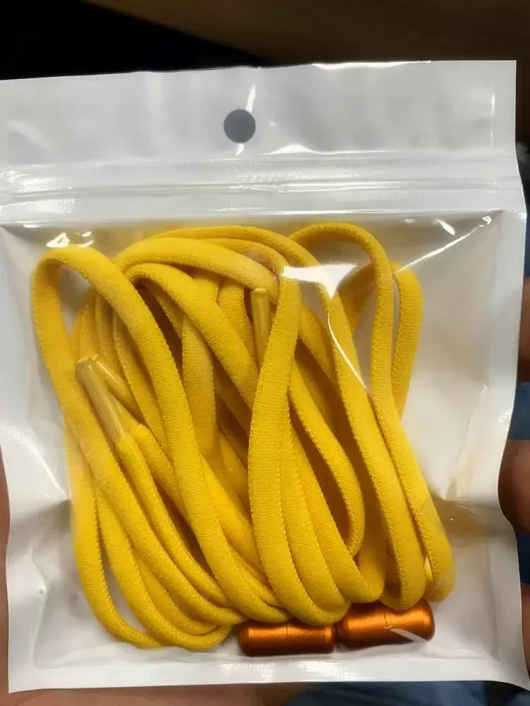 1Pair Elastic Lazy Shoelaces No Tie Shoe Laces Sneakers Flats Shoelaces for Adult Quick Shoelace Fit All Shoes Freeshipping