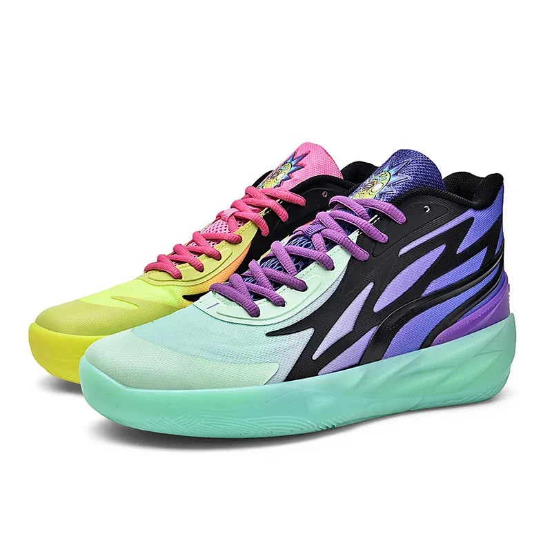 Lamelo Ball 2 Generation Basketball Shoes Actual Combat Non-slip New Sports Shoes for Men and Women