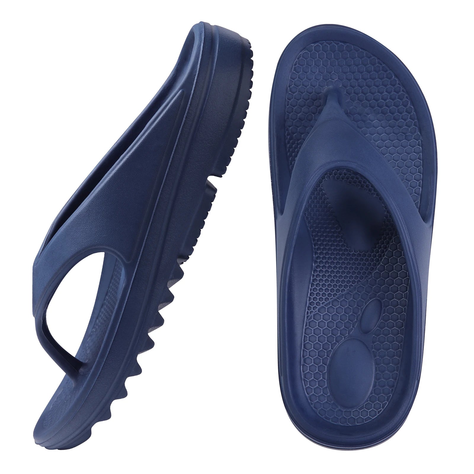 Crestar Thick Sole Flip-Flops – Soft Non-Slip Sandals for Men & Women, Summer Beach, Shower & Yoga Use