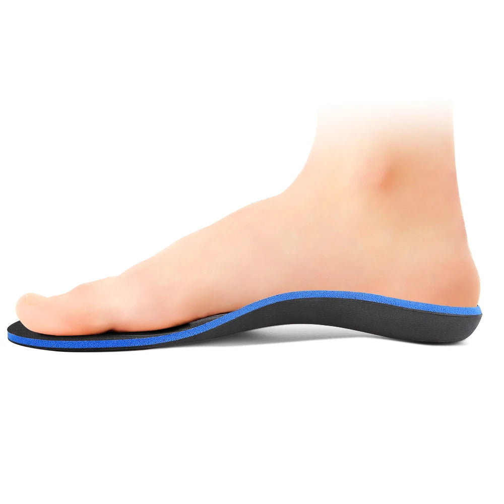 Arch/Heel Pain Relief Orthotic Insoles Foot Valgus Flat Feet Shoes Insert Shock-Absorption Comfort All Day for Woman Men