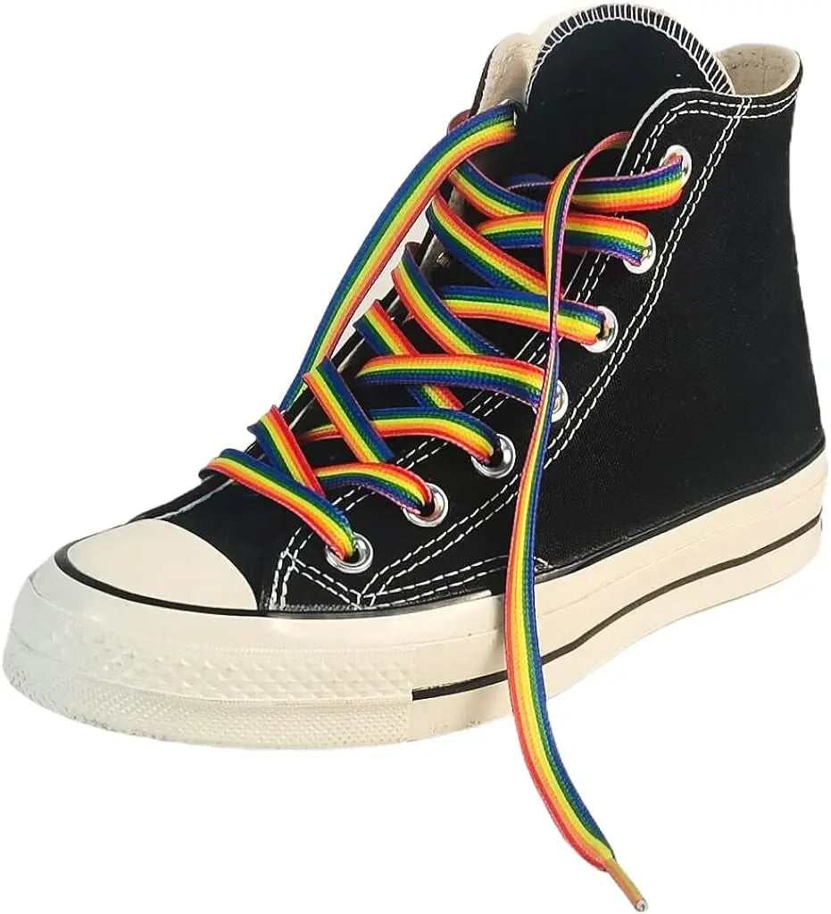 Rainbow Shoelaces – Colorful Long Laces for Sneakers