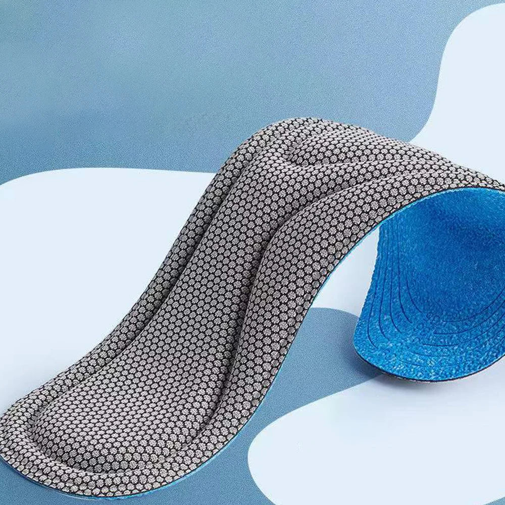 Memory Foam Insoles for Shoes Men Women Nano Antibacterial Massage Sport Insole Feet Orthopedic Cushion Running Shoe Sole