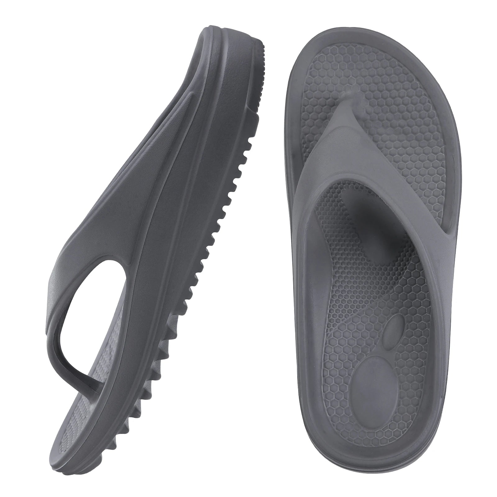 Crestar Thick Sole Flip-Flops – Soft Non-Slip Sandals for Men & Women, Summer Beach, Shower & Yoga Use