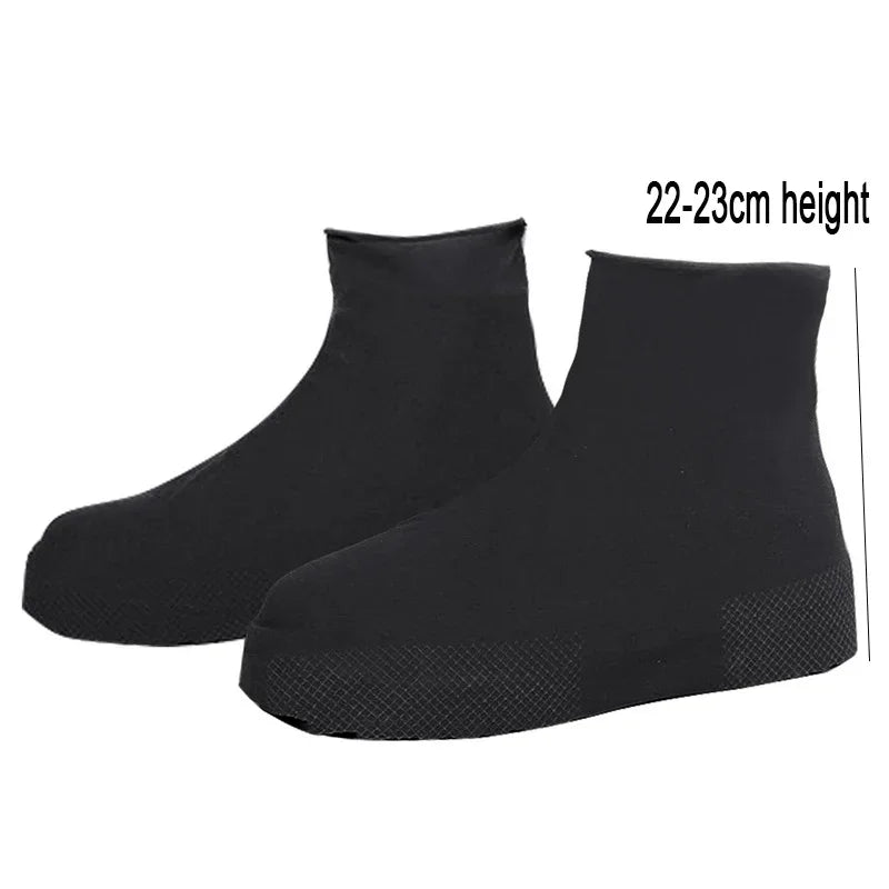 Waterproof Shoe Covers Silicone Anti-Slip Rain Boots Unisex Sneakers Protector for Outdoor Rainy Day Protectors Shoes Cover
