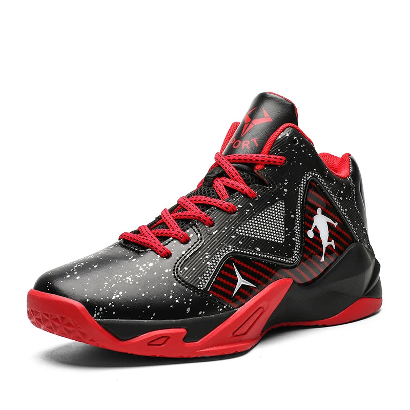 Men’s High-Top Basketball Sneakers – Fashion Street Sport Shoes