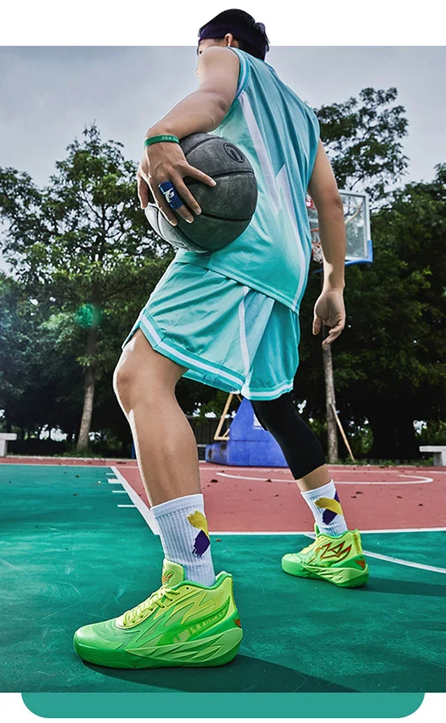 Lamelo Ball 2 Generation Basketball Shoes Actual Combat Non-slip New Sports Shoes for Men and Women