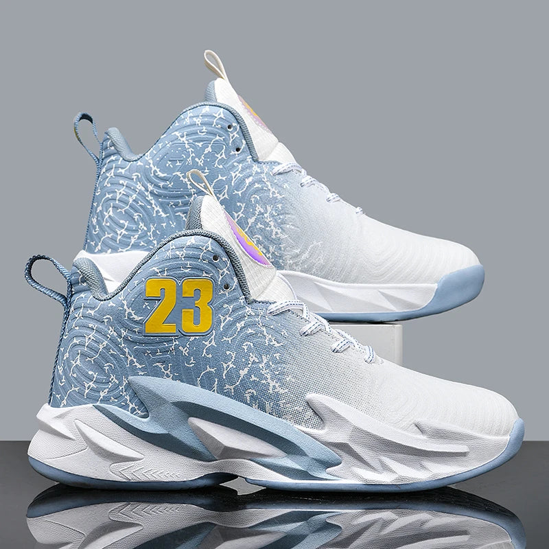 Men’s Basketball Shoes – Breathable, Non-Slip Outdoor Fashion Unisex Sneakers