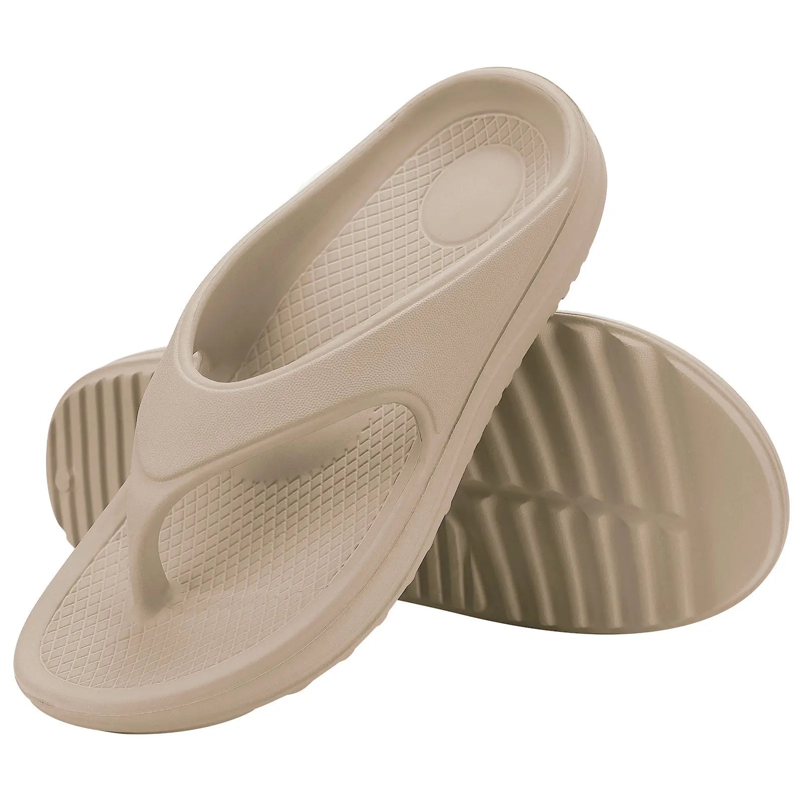 Bebealy Women’s Orthotic Flip Flops – Arch Support Cushion Sandals for Recovery & Summer Walking