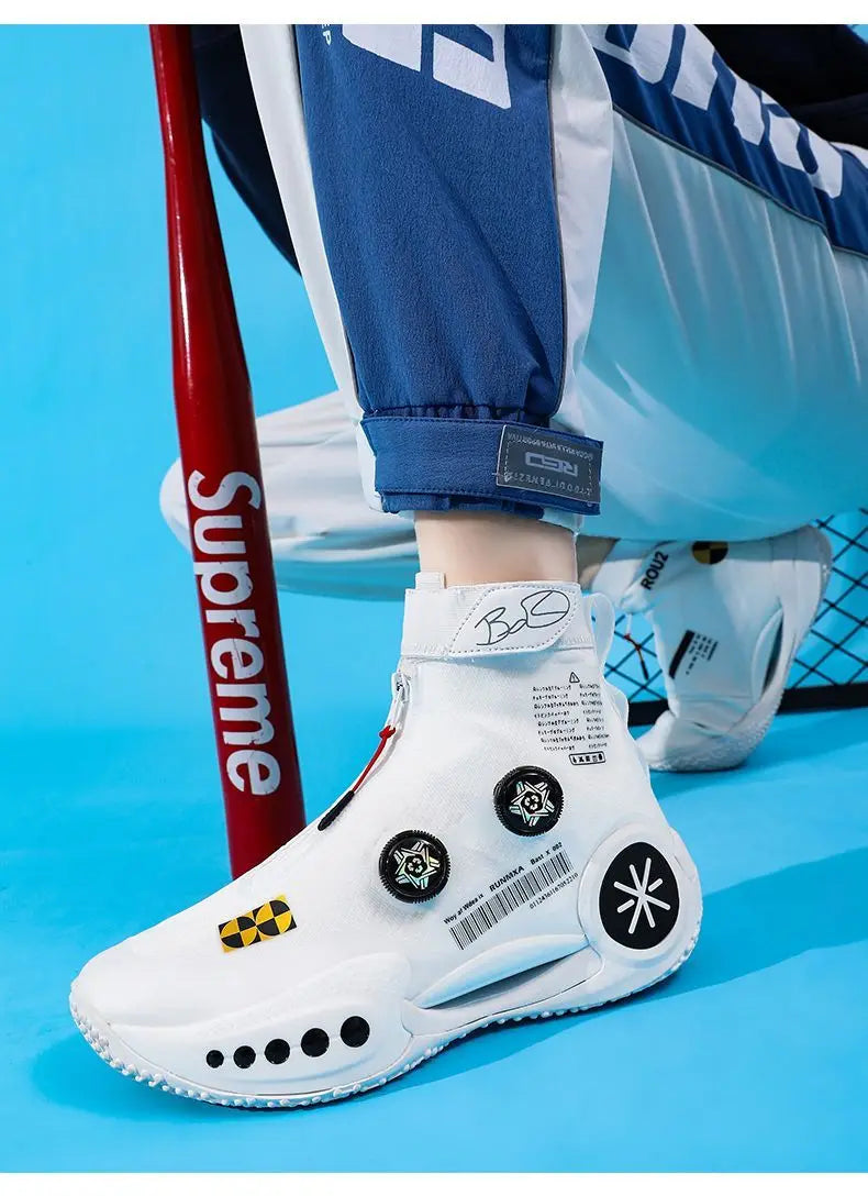 2025 Outdoor Basketball Shoes – Shock-Absorbing, Anti-Slip Sneakers for Adults