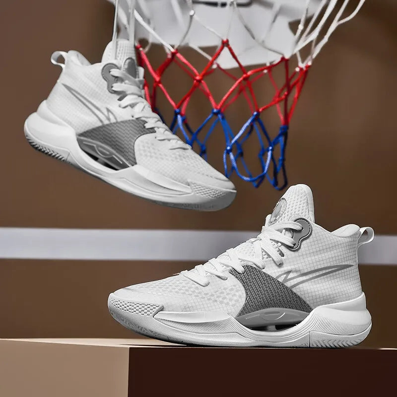 2025 New Men'S And Women'S Air Casual, Comfortable And Breathable Sports Basketball Shoes, High-Top Running Shoes