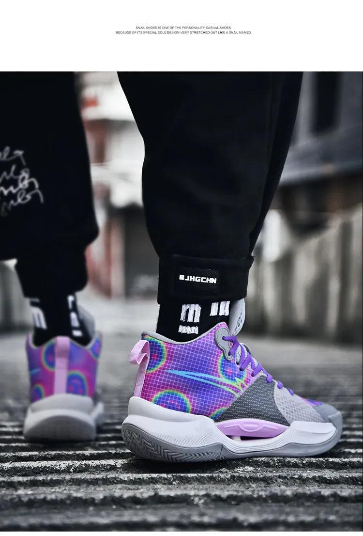 2025 New Men'S And Women'S Air Casual, Comfortable And Breathable Sports Basketball Shoes, High-Top Running Shoes