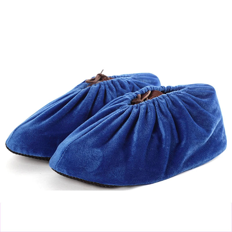 Reusable Shoe Covers Non-slip For Men Women Washable Keep Floor Carpet Cleaning Household Indoor Outdoor Shoes Protector Cover