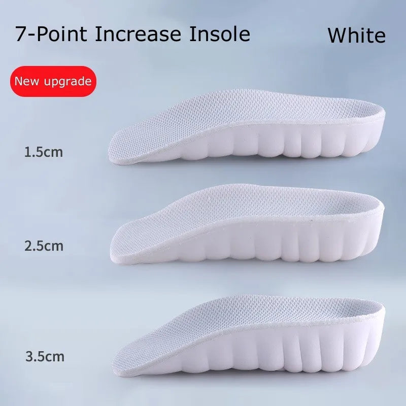4D Deodorant Orthopedic Height Increase Insole for Shoes Arch Support Plantar Fasciitis Insoles Growing Shoe Sole Templates New