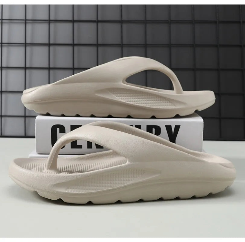 2025 Men’s Summer Flip Flops – Durable, Non-Slip, Lightweight Slippers for Travel & Daily Wear