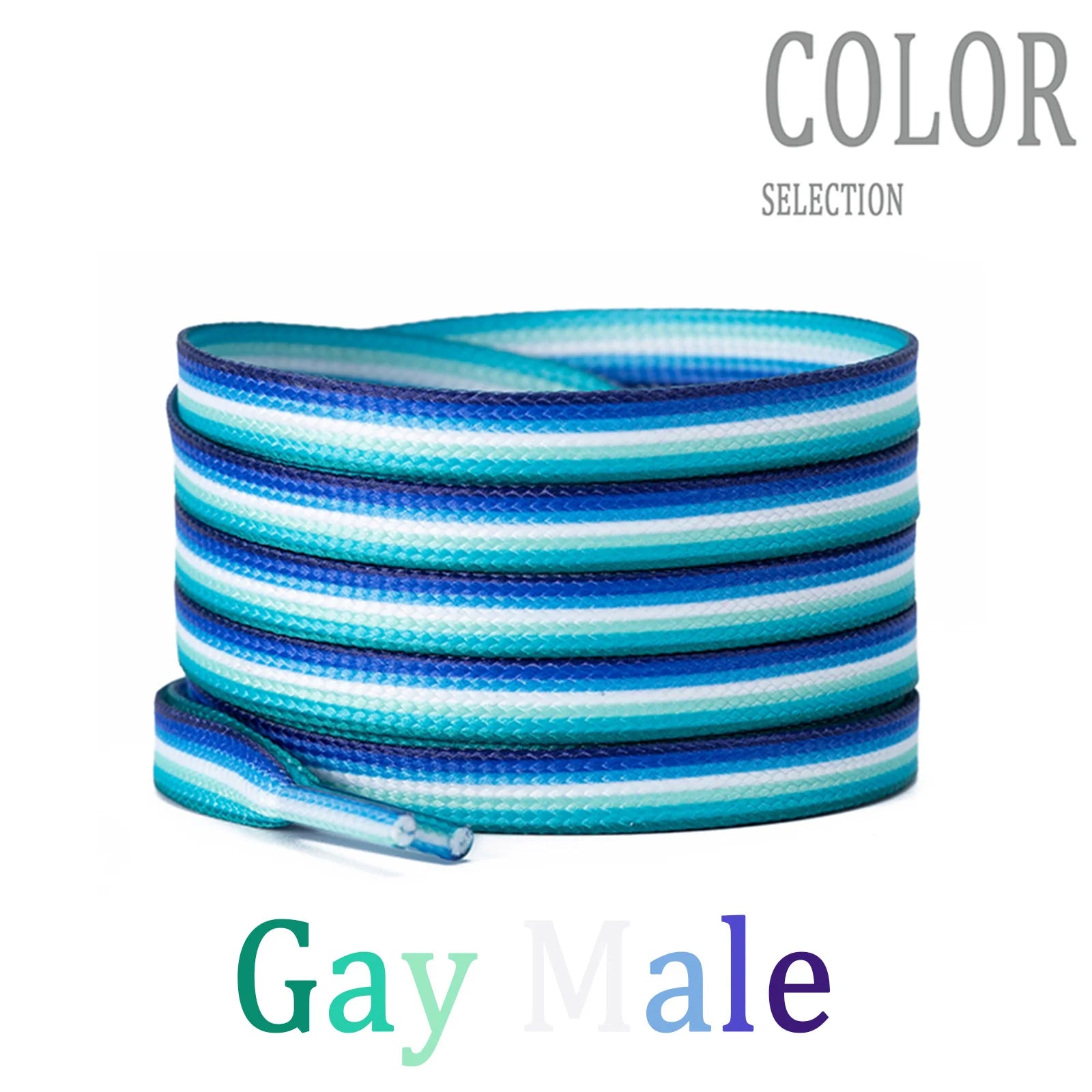 Rainbow Shoelaces – Colorful Long Laces for Sneakers