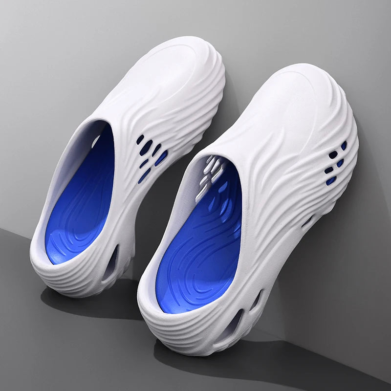 Men’s Summer EVA Slippers – Breathable, Non-Slip, Waterproof Indoor & Outdoor Beach Shoes