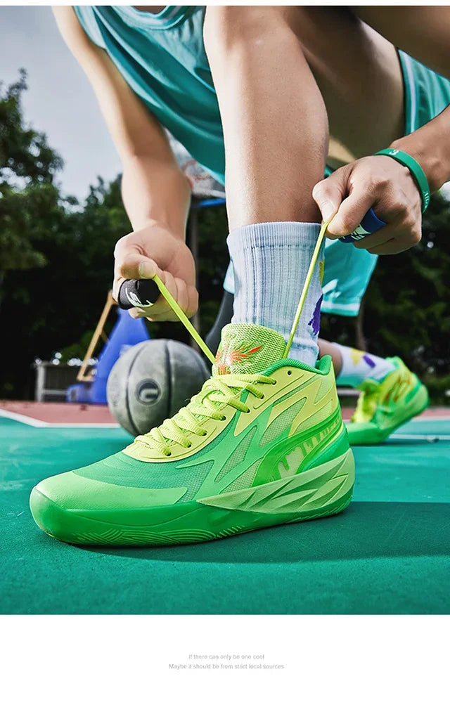 Lamelo Ball 2 Generation Basketball Shoes Actual Combat Non-slip New Sports Shoes for Men and Women