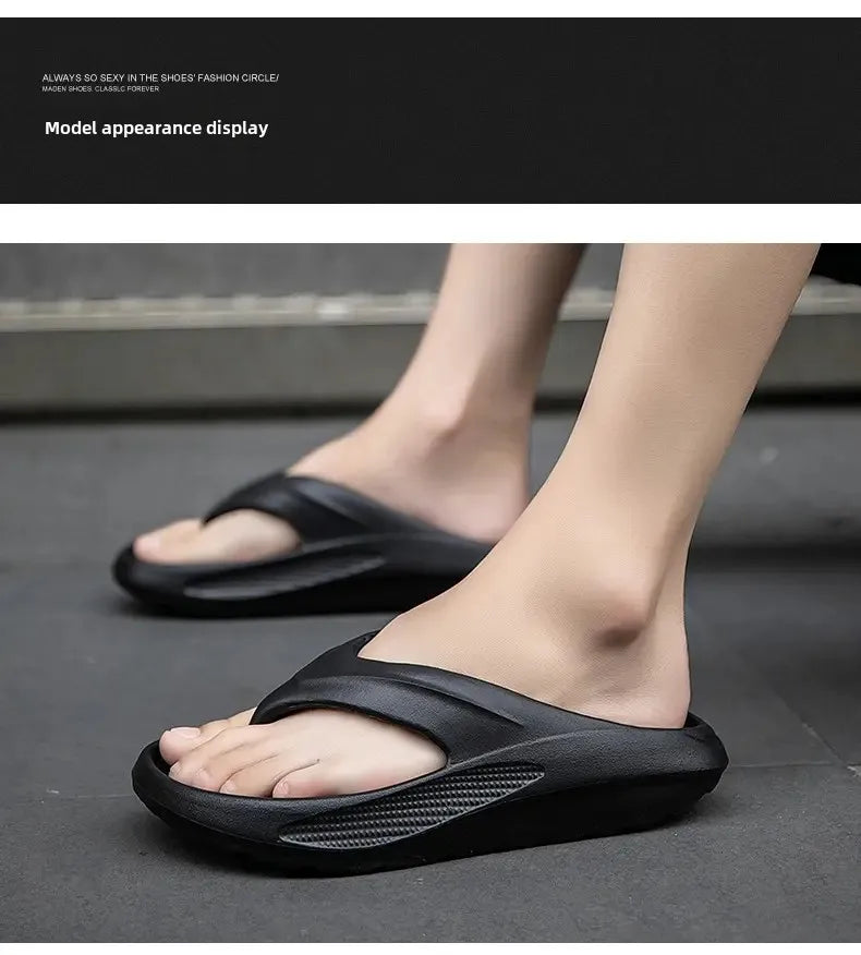 2025 Men’s Orthopedic Sandals – Soft Arch Support Flip-Flops for Couples, Summer Beach & Bathroom Use