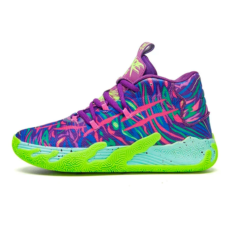 2025 New Men's Sneakers Breathable Comfortable Mens Basketball Shoes Wear-resistant Non-slip Couple's Sports Shoes Tenis