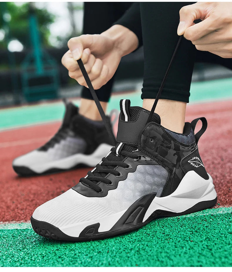 Men’s Basketball Shoes – Breathable Non-Slip Fashion Sports Sneakers