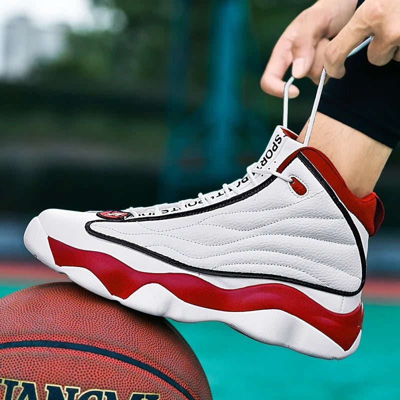 New Cool 2025 Basket Shoes Men Women High Top Training Shoes Basketball Sneakers Couples Big Size Outdoor Sport Shoes Men