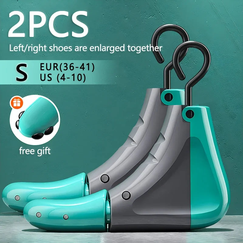 Repacego 2Pcs Shoe Stretcher Shoe Trees Universal Unisex Women Men Adjustable Length Width high top Expander Extender Keeper